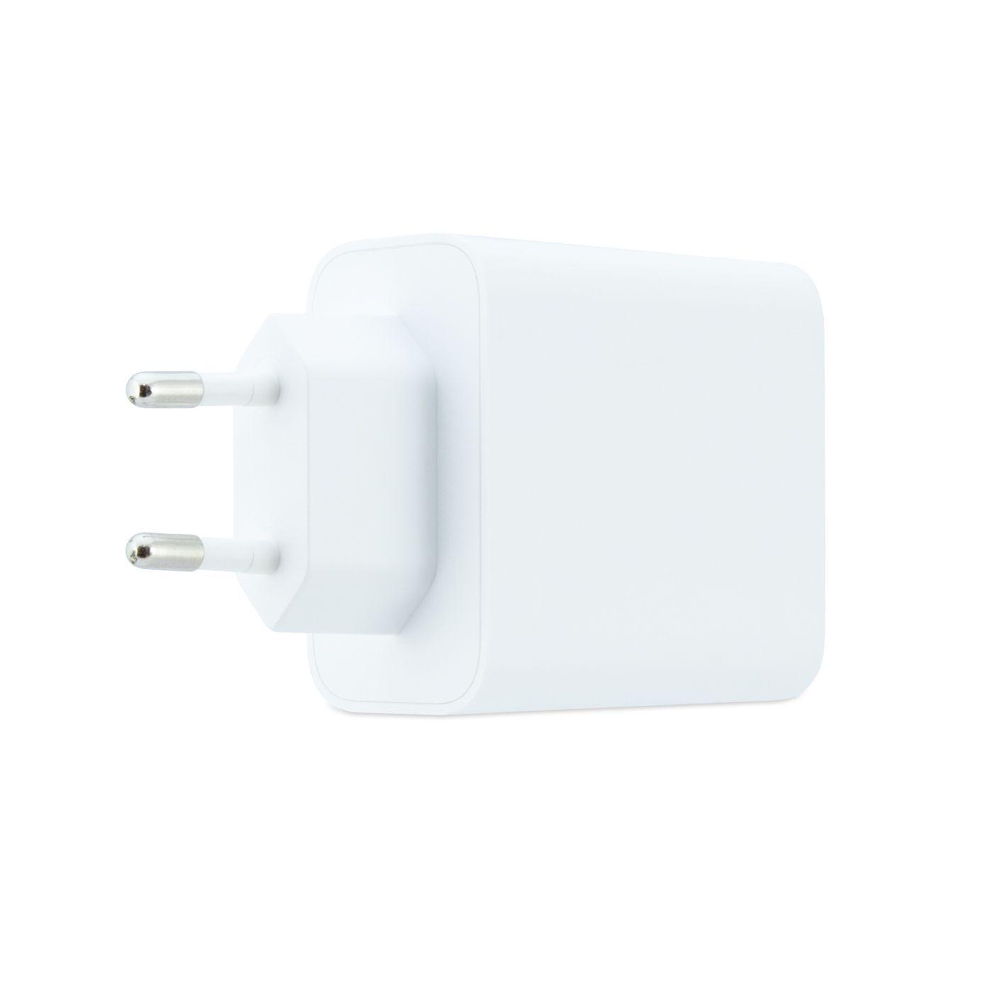 Carregador USB de Parede COOLBOX COO-CUP-65CCA (Universal - Branco) — miniatura 3