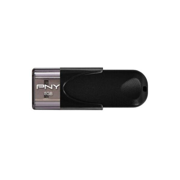 Pen USB PNY Attaché 4 (Com tampa - USB Type-A - USB 2.0 - Preto)