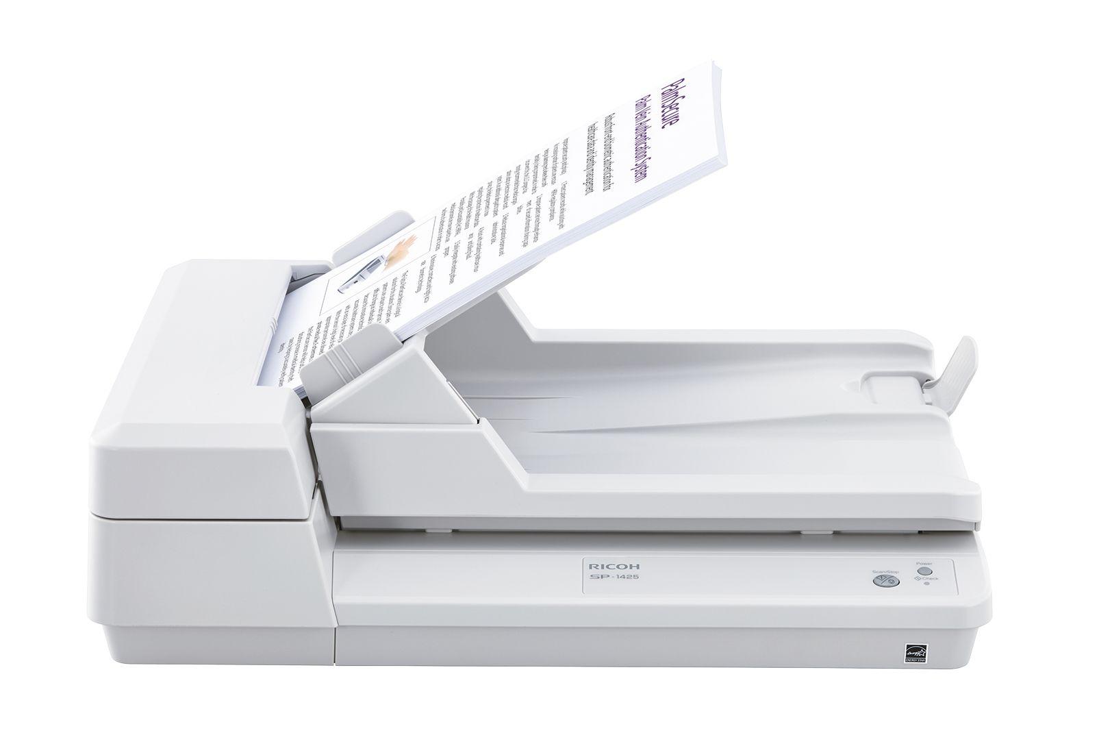 Scanner de Mesa e ADF RICOH SP-1425 (USB 1.1, USB 2.0 - Branco)