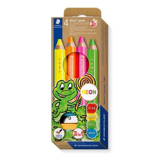 Lápis de Aguarela STAEDTLER Noris junior neon (Multicor) — miniatura 4