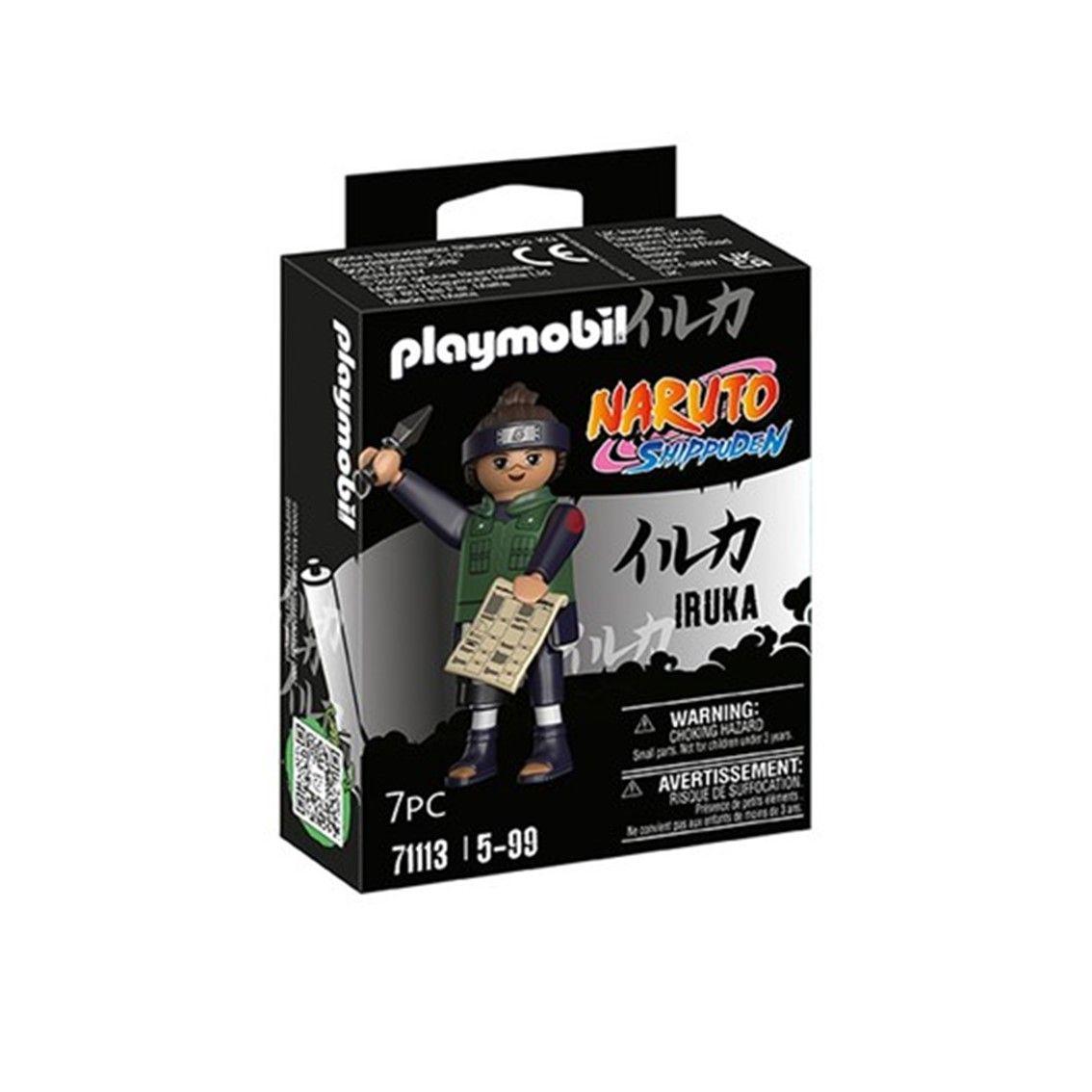 Figura de Brincar PLAYMOBIL 71113 Naruto Shippuden Iruka (5 Anos - Multicor)
