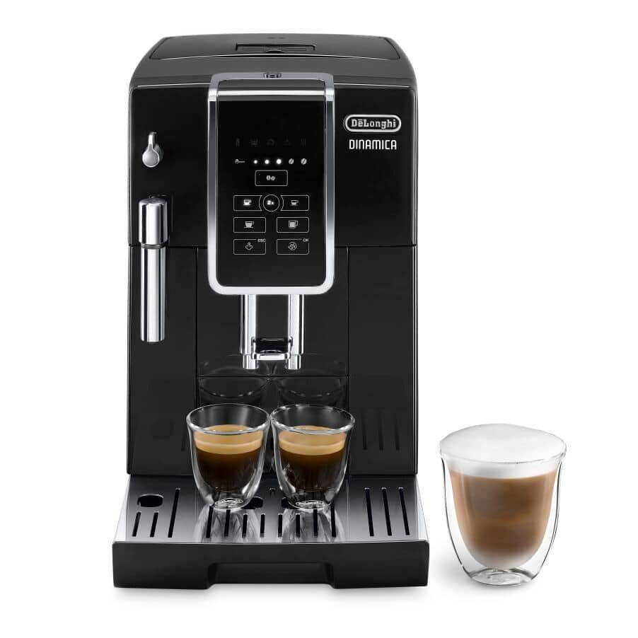 Máquina de Café Expresso Automática DE'LONGHI ECAM350.15.B / Dinamica (Grãos de café e café moído - 1450 W - 15 bar - Preto) — miniatura 3