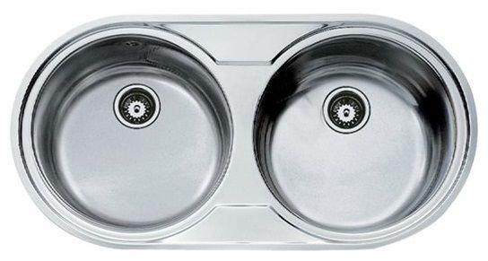 Lava-loiça Sobre Bancada TEKA Duetta 2C (Aço inoxidável 18/10 - 90 x 46,5 cm - Inox), miniatura 2