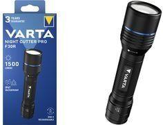 Lanterna Recarregável VARTA Night Cutter Pro F30R (1500 lm - 280 m - Preto)