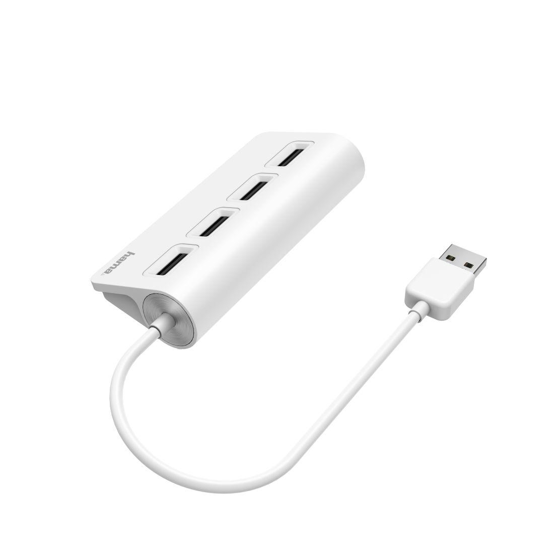 Hub USB HAMA 00200120 (0,15 m - Branco) — miniatura 2