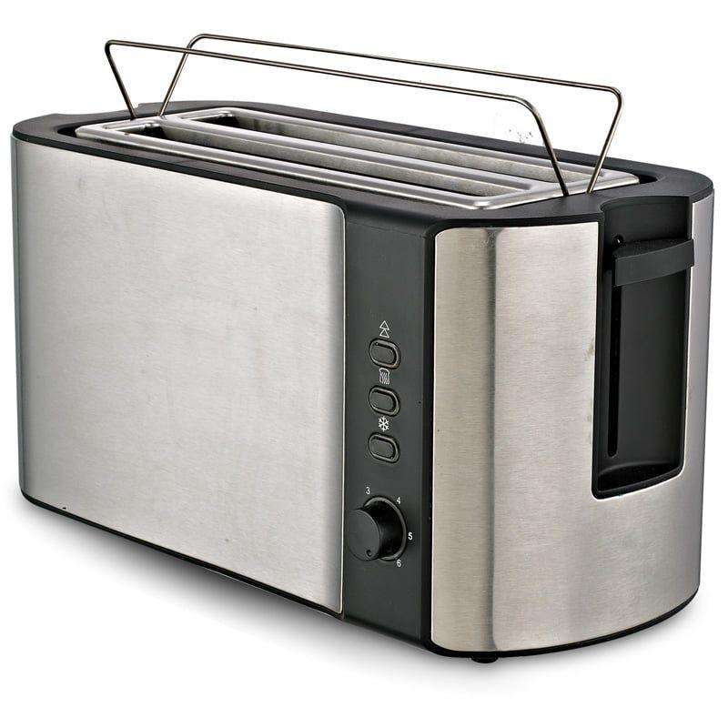 Torradeira COMELEC TP1727 (1400 W - 2 Fatias - Preto e Inox)