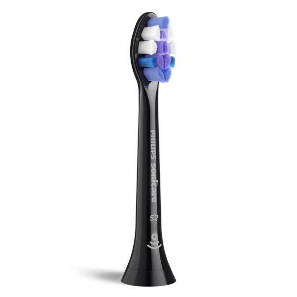 Cabeças de Escova Elétrica PHILIPS Sonicare Sensitive HX6058/88 (Preto) — miniatura 3