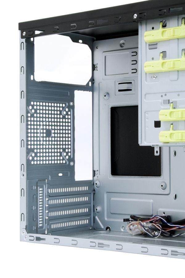 Caixa Micro-ATX CHIEFTEC HT-01B-OP (Micro ATX - Mini Tower - Alumínio - Preto) — miniatura 4