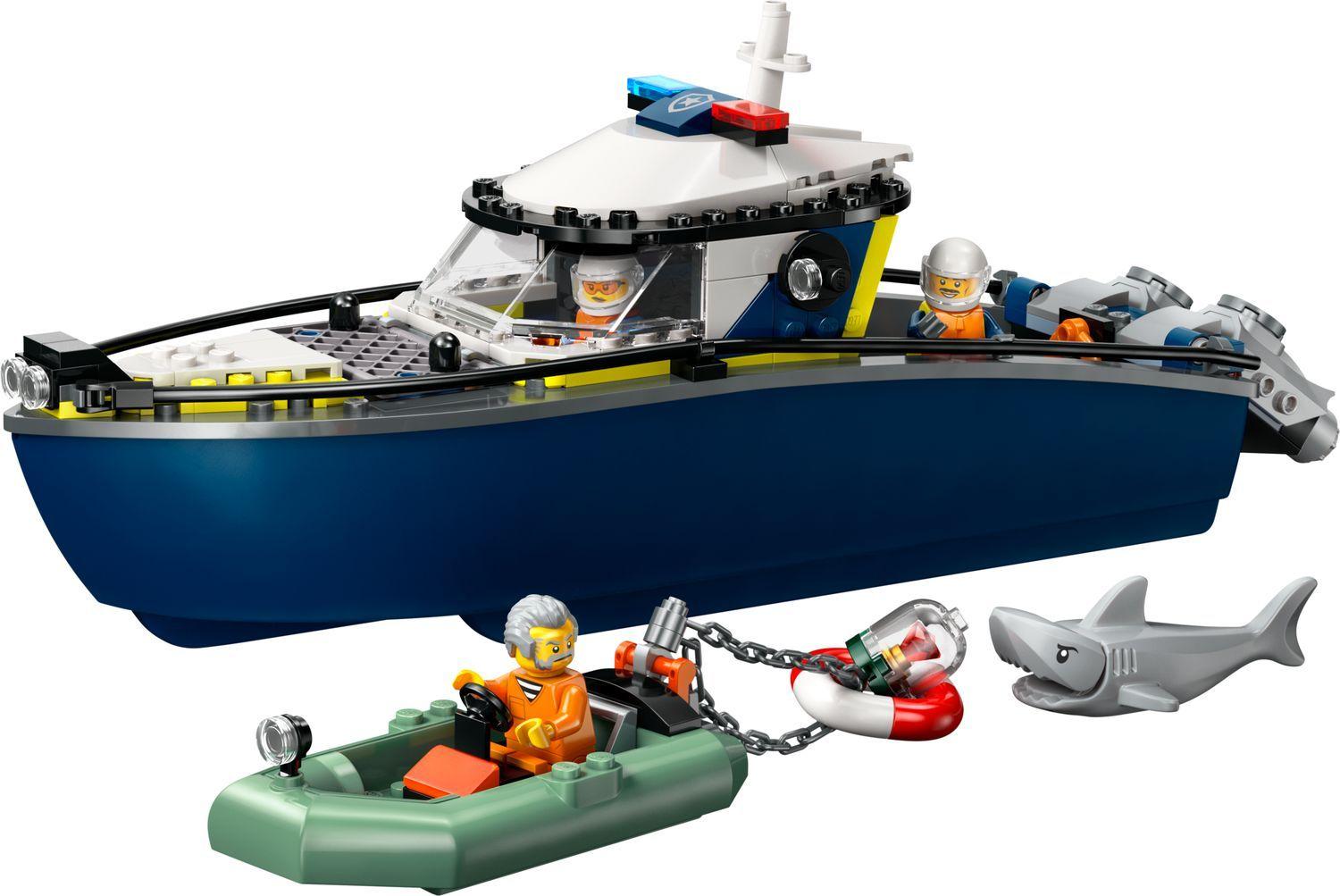 LEGO 60456 City Perseguição com Barco da Polícia (6+ anos - 264 peças)