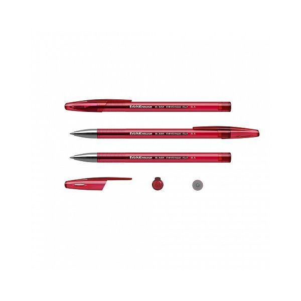 Caneta de Gel ERICHKRAUSE R-301 Original (Vermelho), miniatura 2