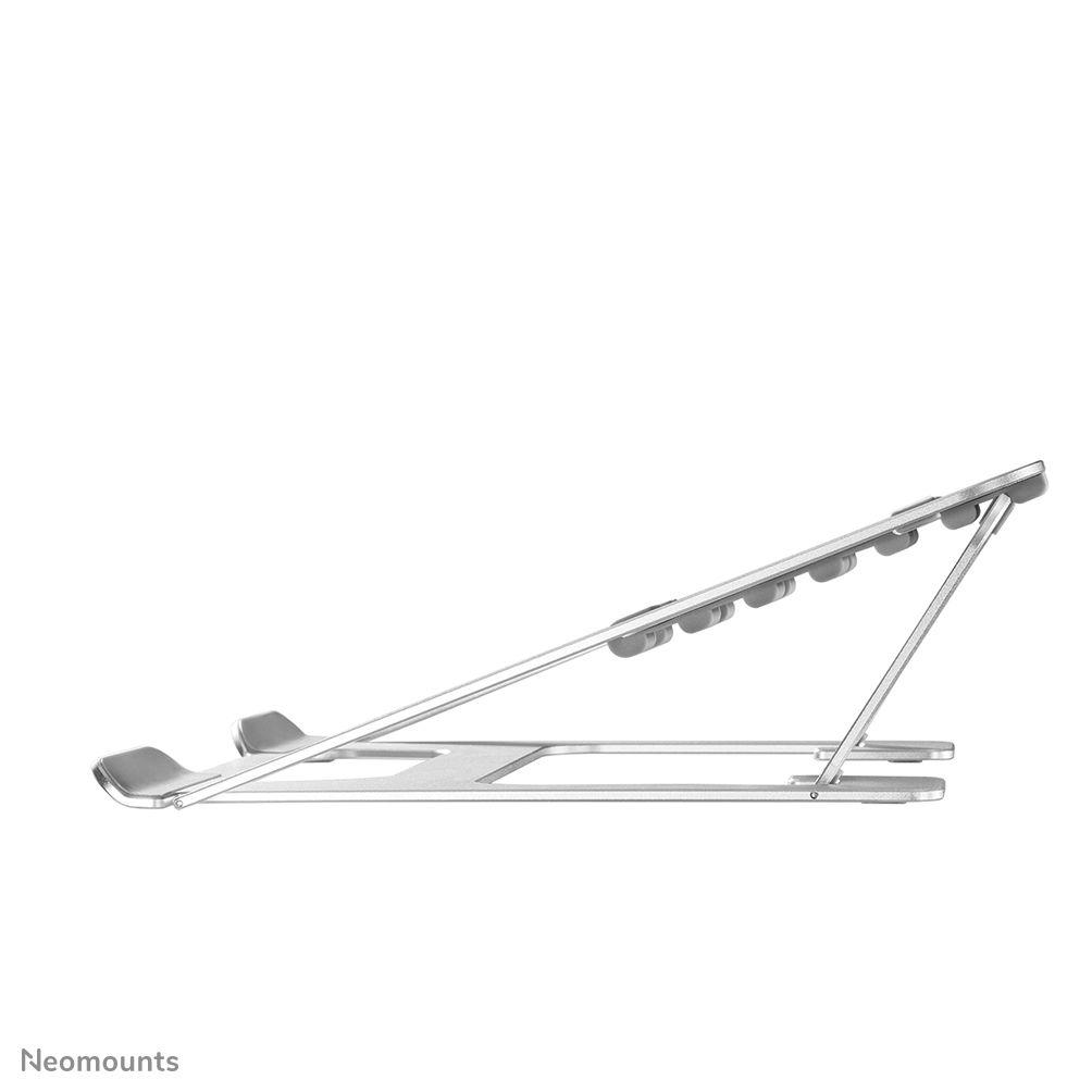 Suporte de Secretária para Computador Portátil NEOMOUNTS NSLS085SILVER (10–17" - Dobrável e ajustável - Prateado), miniatura 9