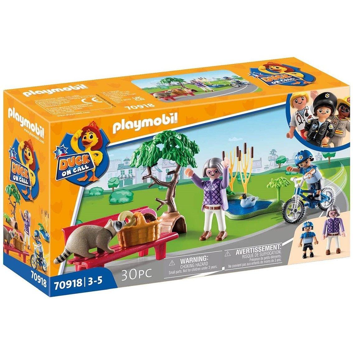 Conjunto de Brinquedo PLAYMOBIL Duck On Call 70918 (3 a 5 anos - Multicor)