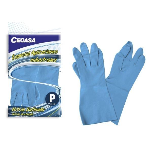 Luvas de Nitrilo CEGASA 320045 (Azul)