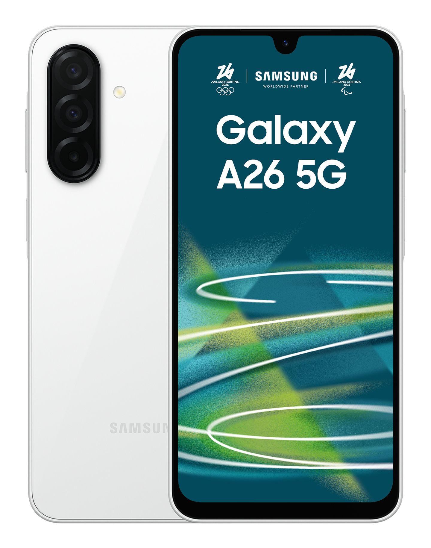 Smartphone SAMSUNG Galaxy A26 5G (6GB/128GB - 6,7" - Branco)