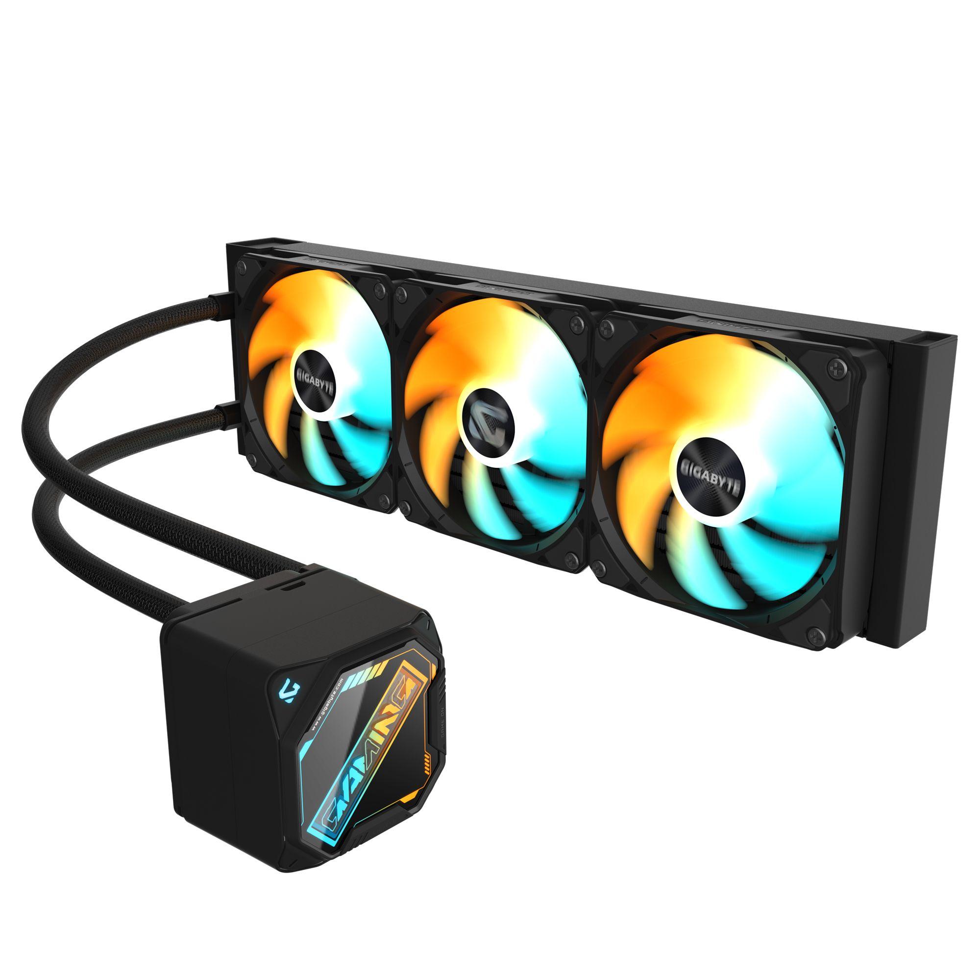 Refrigeração Líquida CPU GIGABYTE GAMING 360 ARGB (12 cm - 2200 RPM - Multi - Preto), miniatura 4