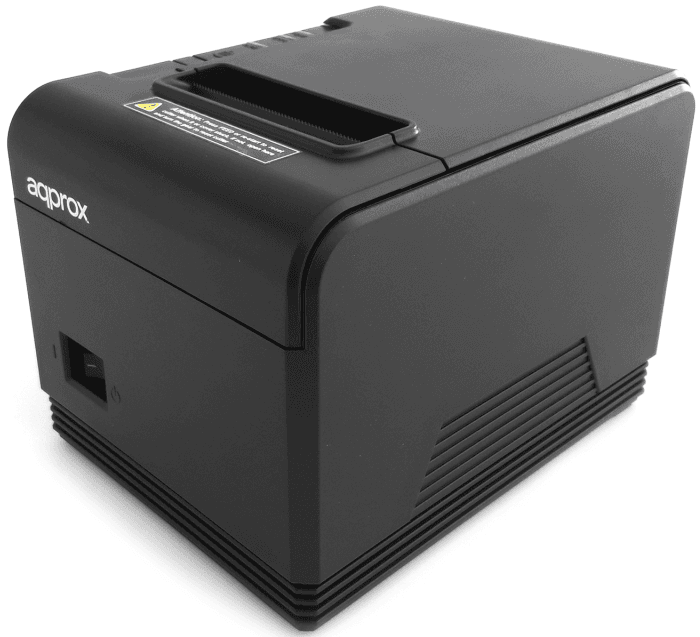 Impressora POS Térmica APPROX APPPOS80AM (USB - USB, RS-232, RJ-11 - Preto) — miniatura 4