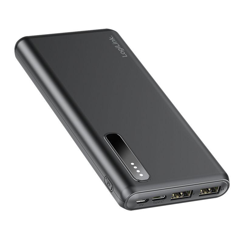 Powerbank LOGILINK PA0311 (8000 mAh - Até 12 W - Micro-USB + USB Type-C - Preto), miniatura 5