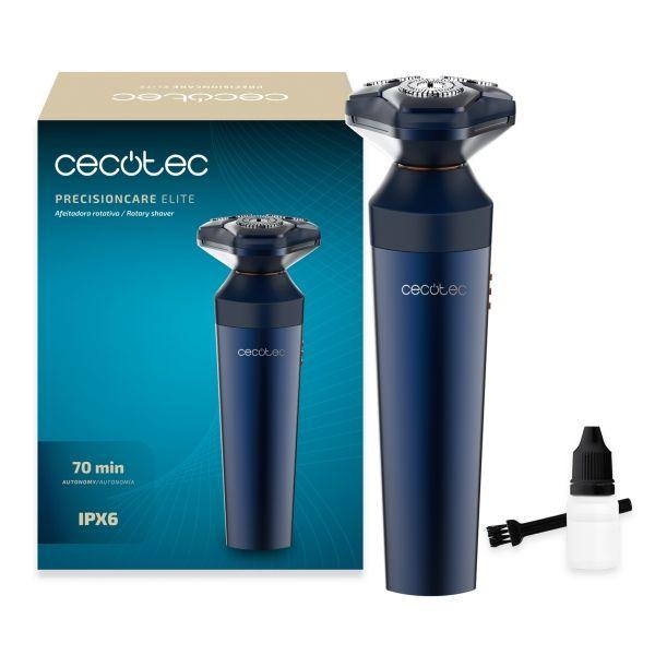 Máquina de Barbear CECOTEC PrecisionCare Elite (Aço inoxidável - Azul)
