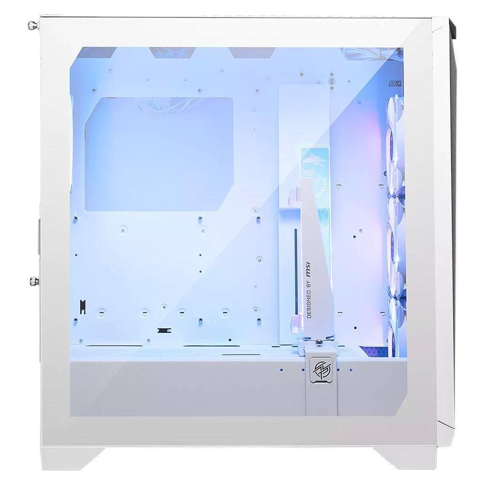 Caixa PC MSI MPG GUNGNIR 300R AIRFLOW (ATX, EATX, ITX, micro ATX - ATX, SFX, SFX-L - Midi Tower - Branco) — miniatura 3