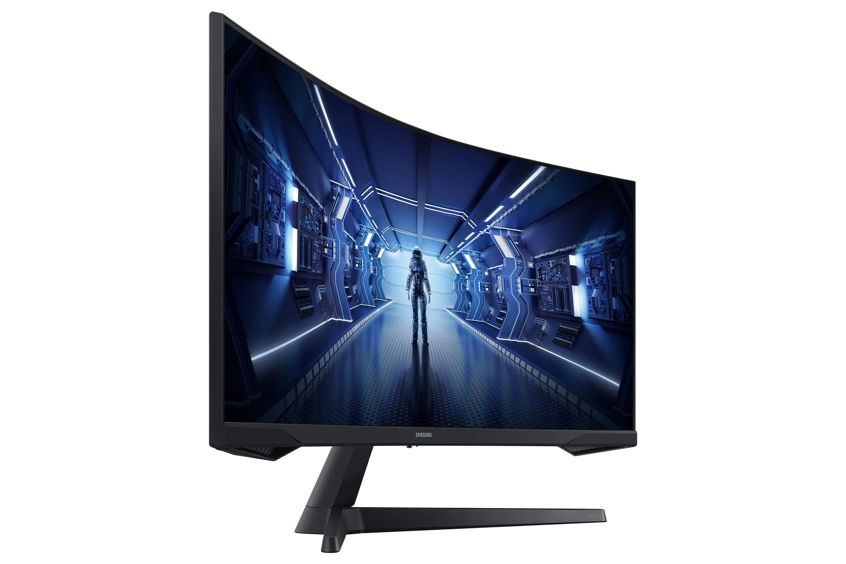 Monitor SAMSUNG Odyssey G5 LC34G55TWWPXEN (34" - VA - 165 Hz - Preto) — miniatura 6