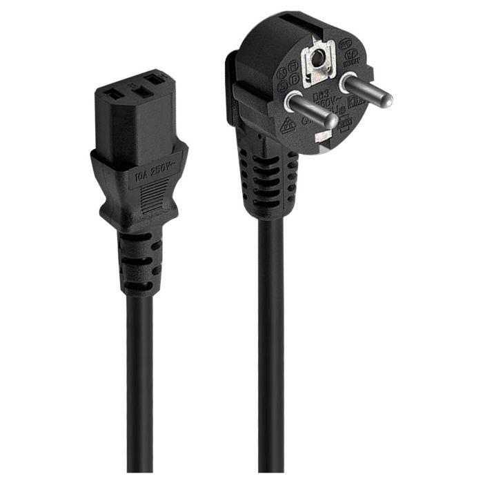Cabo de Alimentação GEMBIRD PC-186-VDE-3M (3 m - Preto) — miniatura 2