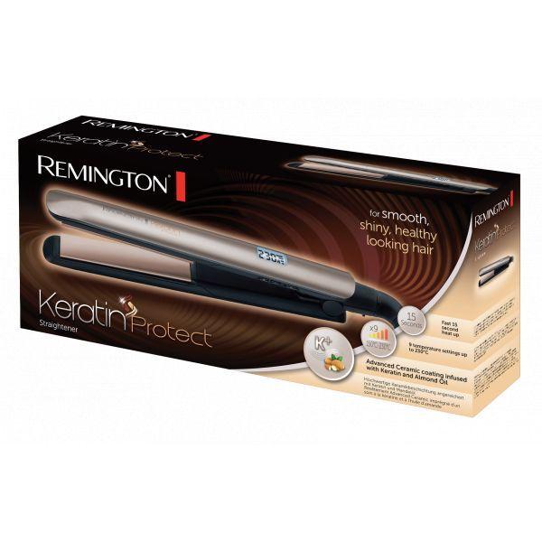 Alisador de Cabelo REMINGTON S8540 Keratin Protect (Cerâmica - Preto e Bronze) — miniatura 5