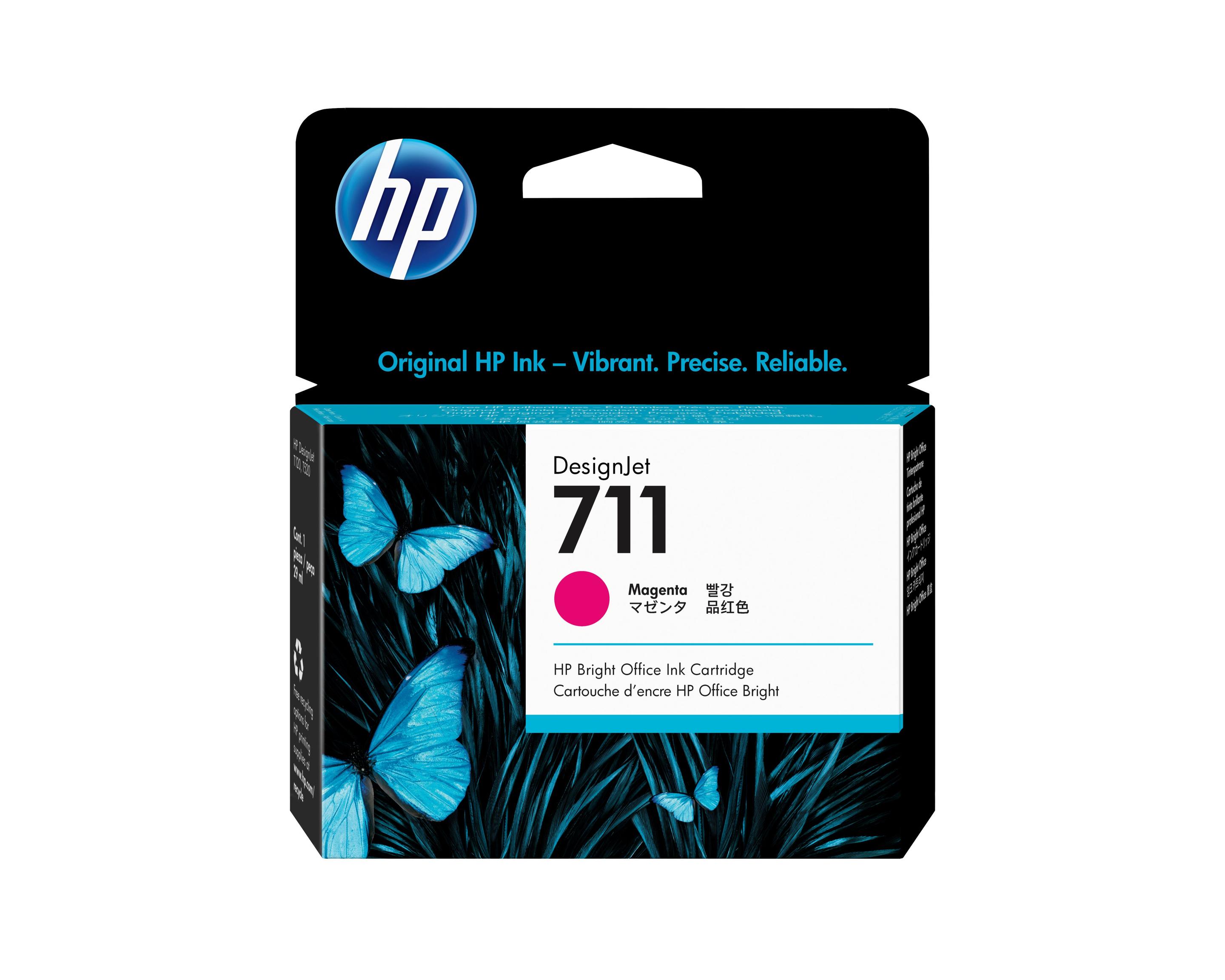 Tinteiro HP 711 (Magenta)