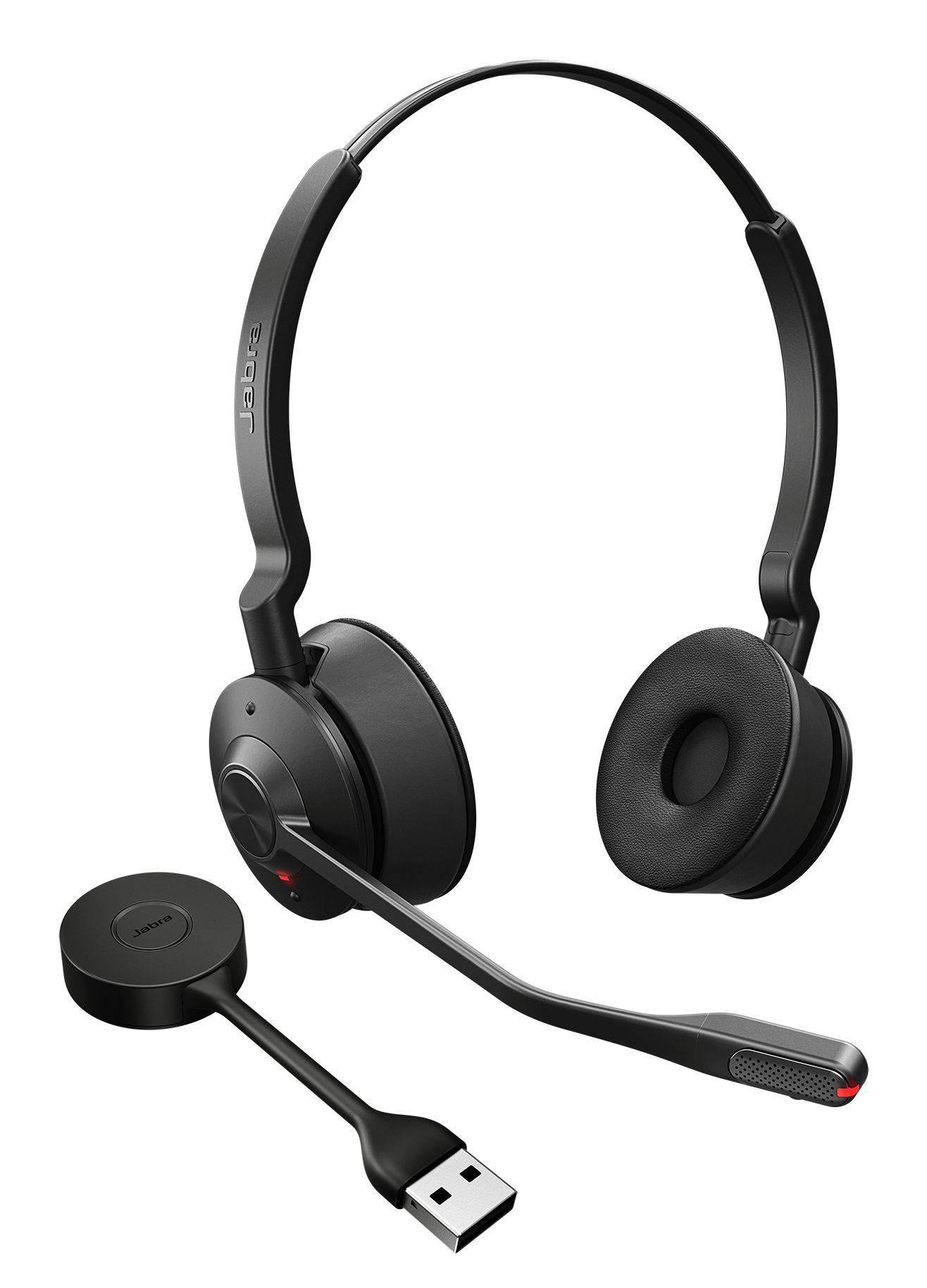 Headset JABRA Engage 55 SE UC Estéreo (Binaural - Sem fios - Supra-aural - Preto)