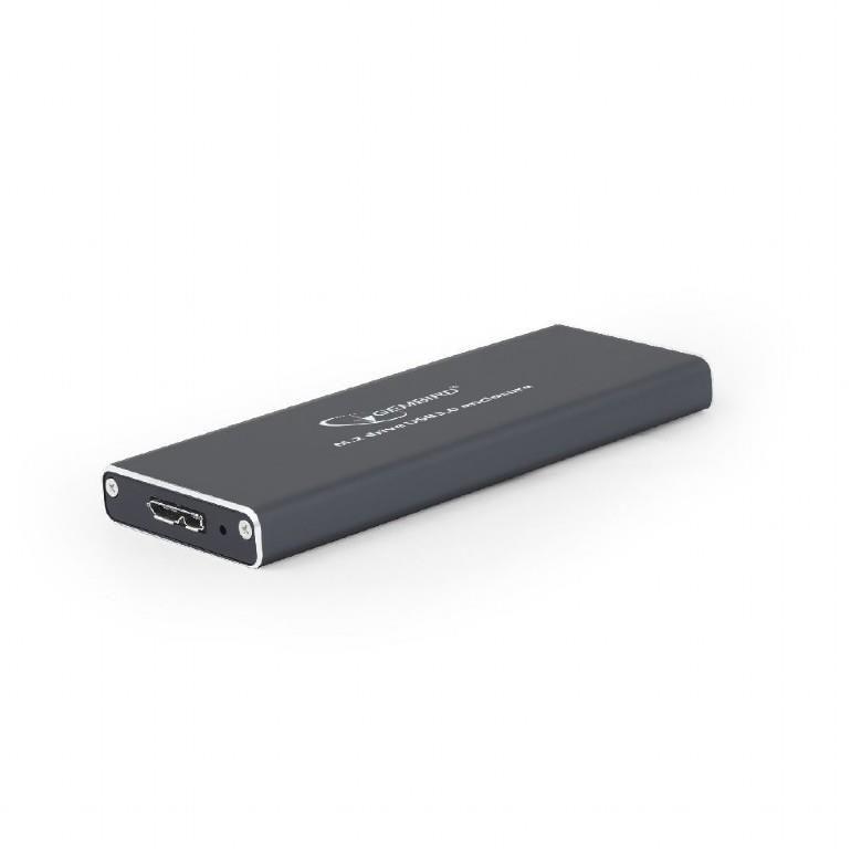 Caixa Externa SSD M.2 GEMBIRD EE2280-U3C-01 (M.2 - Preto)