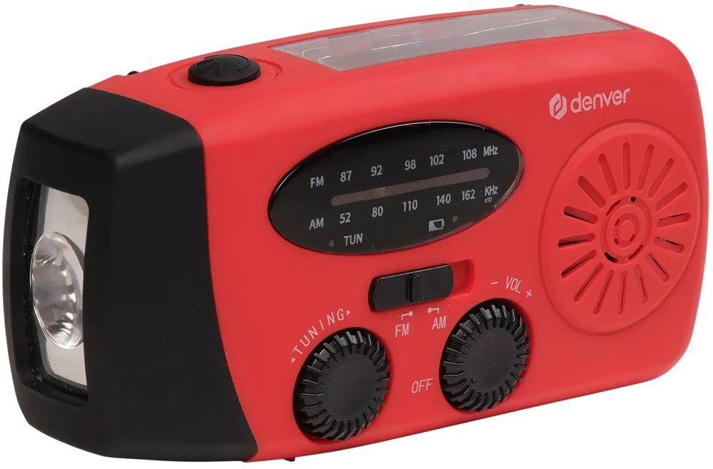 Rádio Portátil DENVER SCR-2005 (2 W - USB-A e USB-C), miniatura 3