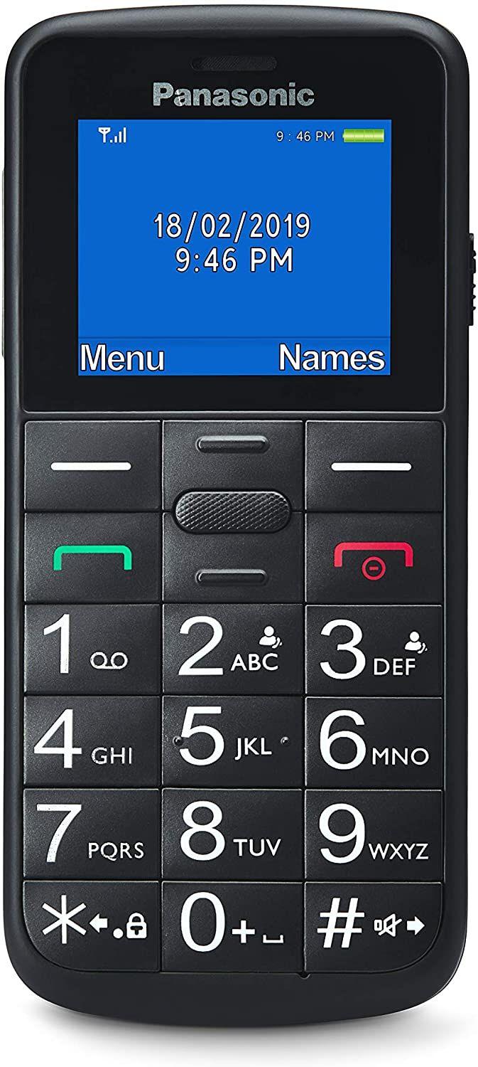 Telemóvel Sénior PANASONIC KX-TU110EXB (1,77" - 2G - Preto)