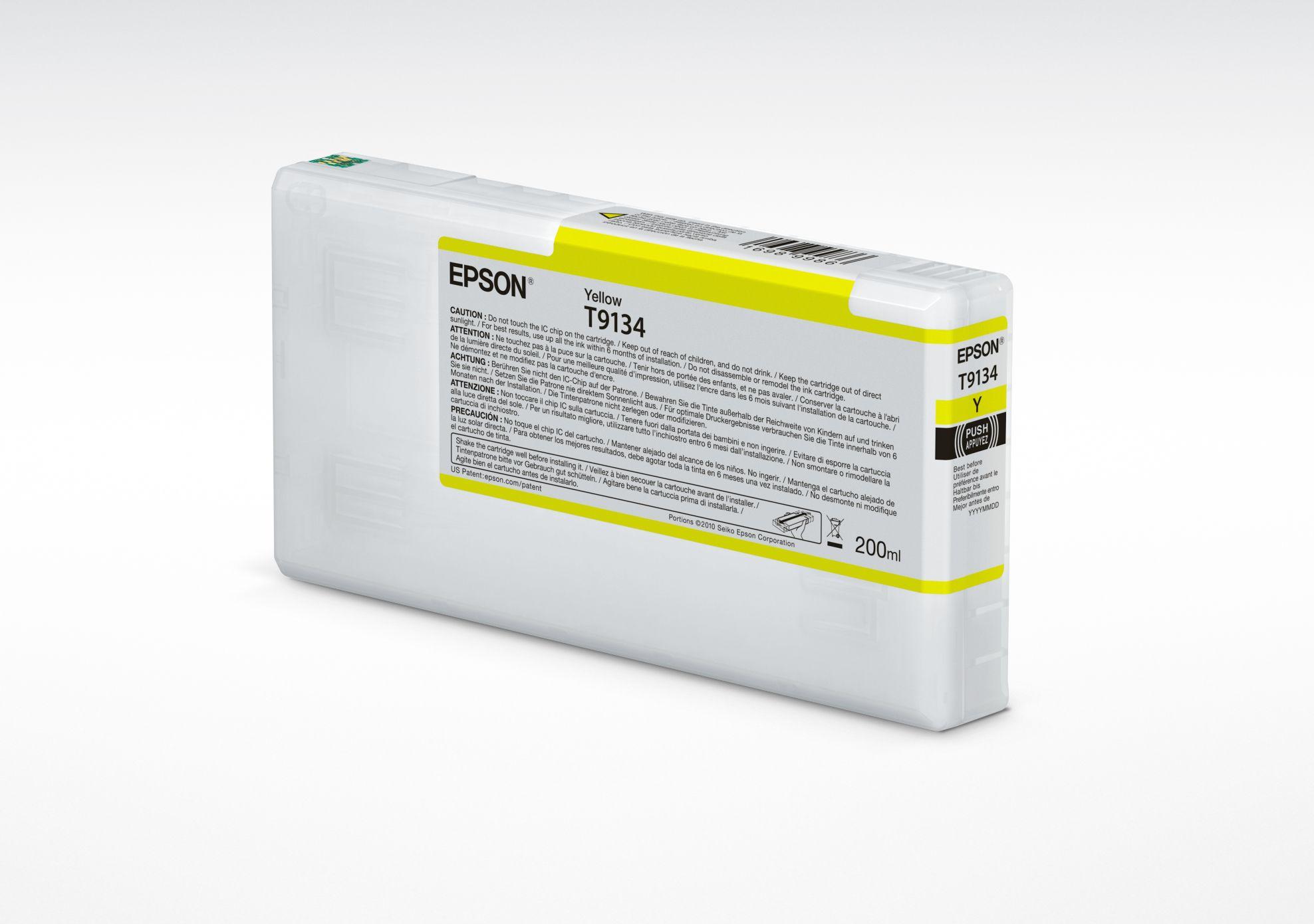 Tinteiro EPSON T9134 (Amarelo)