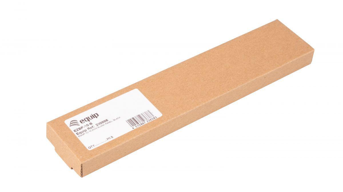 Painel Cego EQUIP EZBP-10-B (10" - 1U - Preto) — miniatura 5