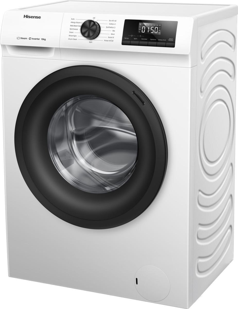 Máquina de Lavar Roupa Independente HISENSE WF1Q1041BW (1400 RPM - B - 46 l - Branco), miniatura 5