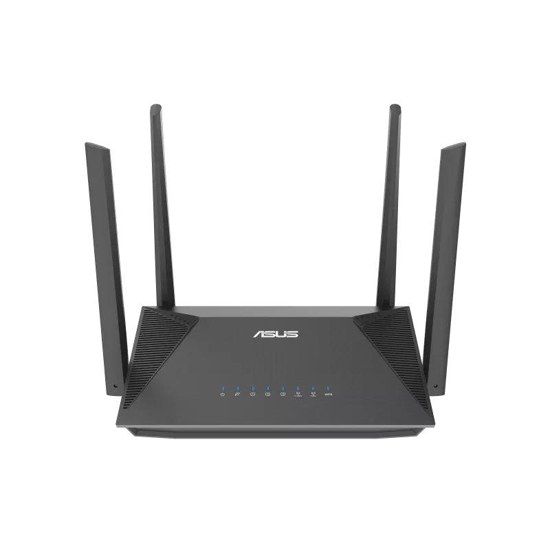 Router ASUS RT-AX52 (Wi-Fi 6 - 1201 Mbit/s - Banda dupla - Preto)
