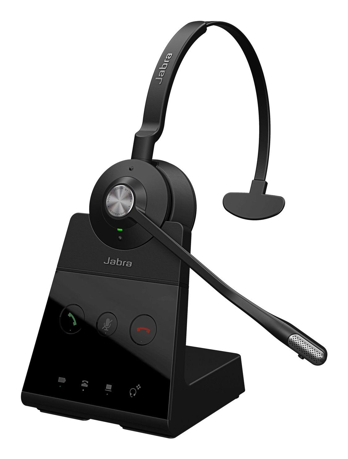 Headset JABRA Engage 65 SE Mono (Monofónico - Sem fios - Supra-aural - Preto)
