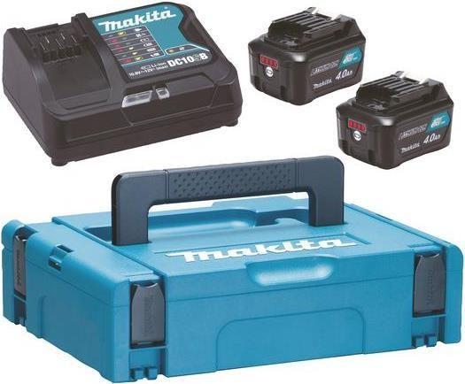 Kit de Baterias e Carregador MAKITA 197641-2 (2x BL1041B + DC10SB), imagem 1