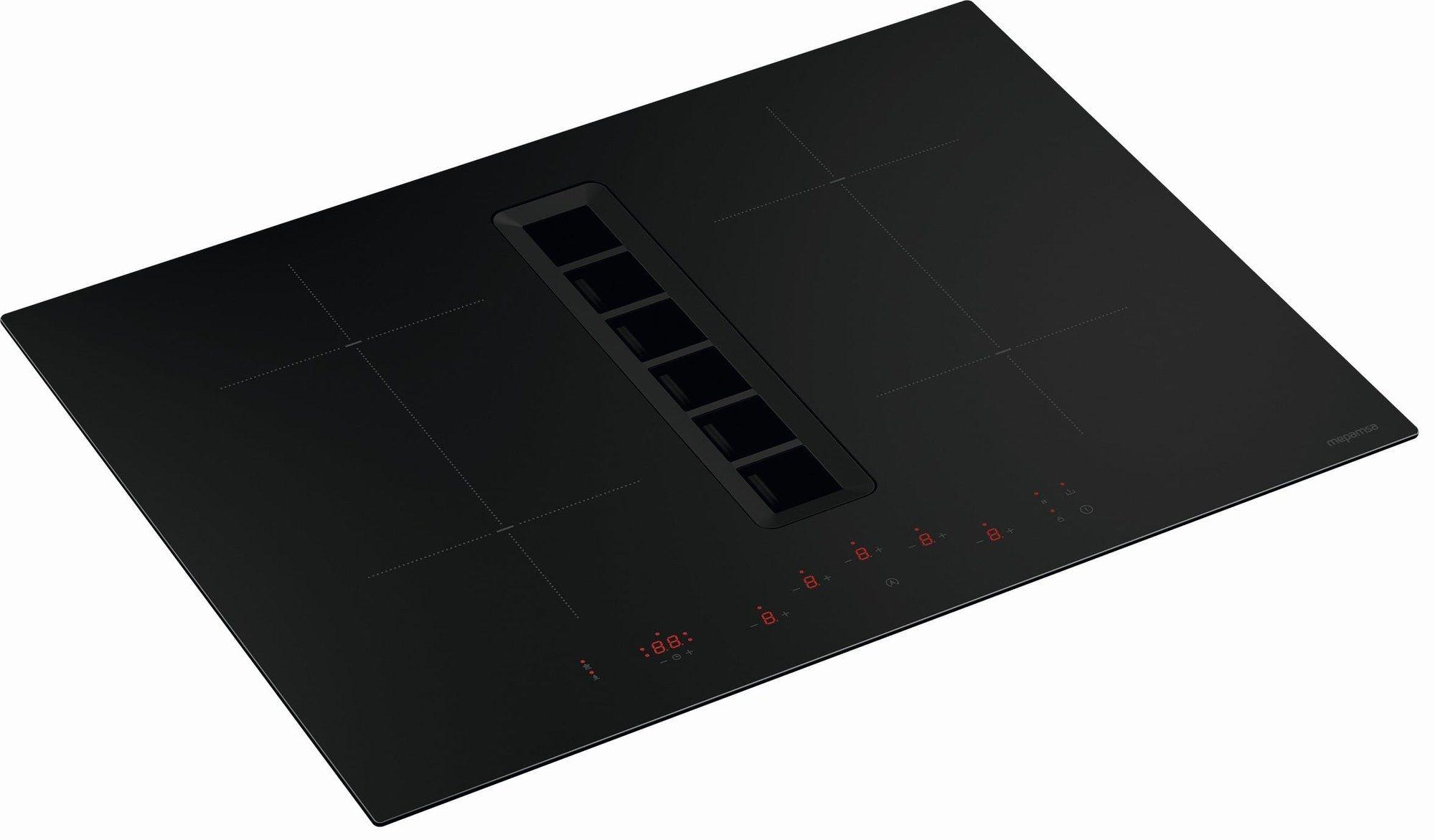Placa de Indução com Exaustor de Encastre MEPAMSA INDU VALUE R 700 (Encastre - 25 cm - 70 cm - Preto)