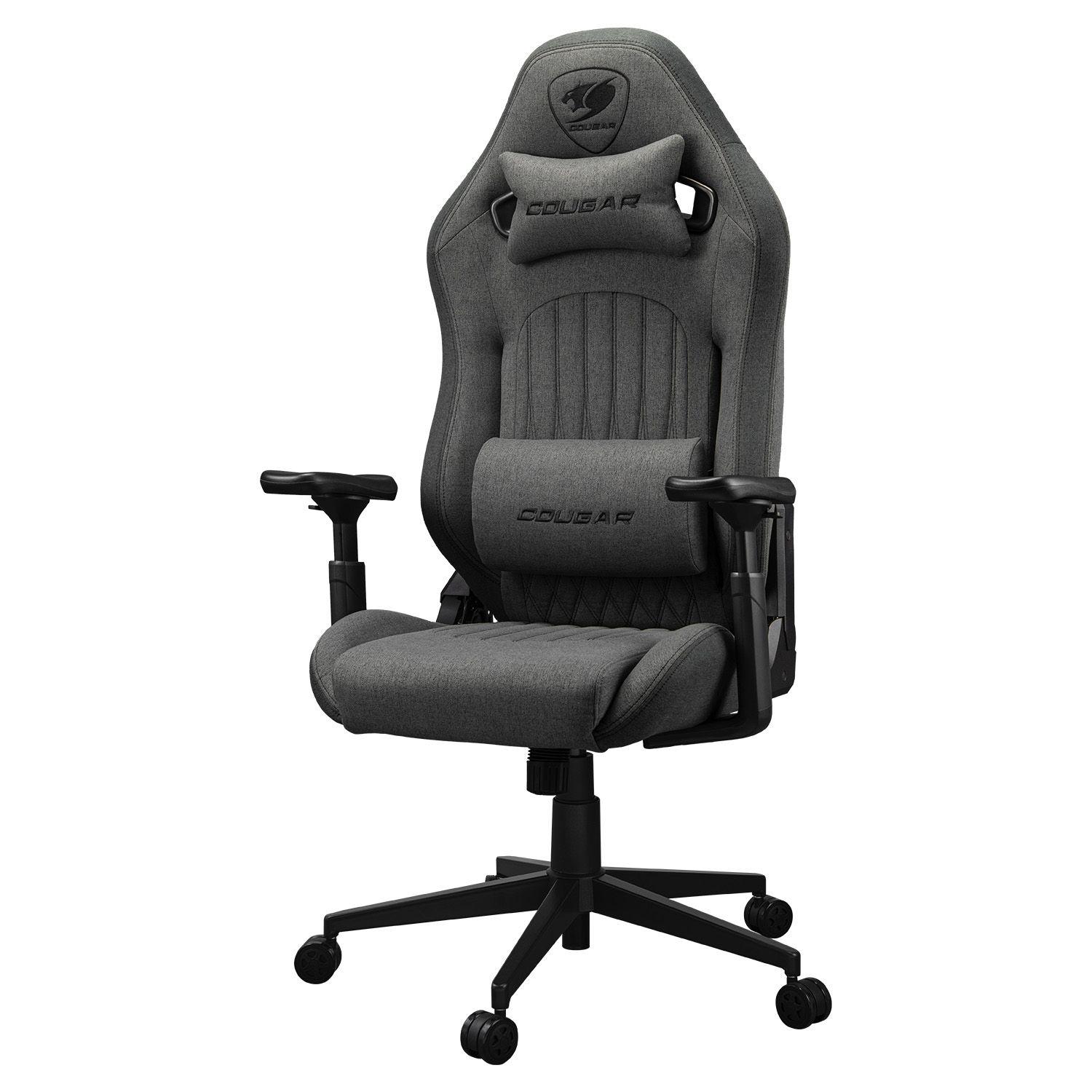 Cadeira Gaming COUGAR Explore Royal Gray F (120 kg - Tecido - Cinzento - Cinzento e preto), miniatura 2
