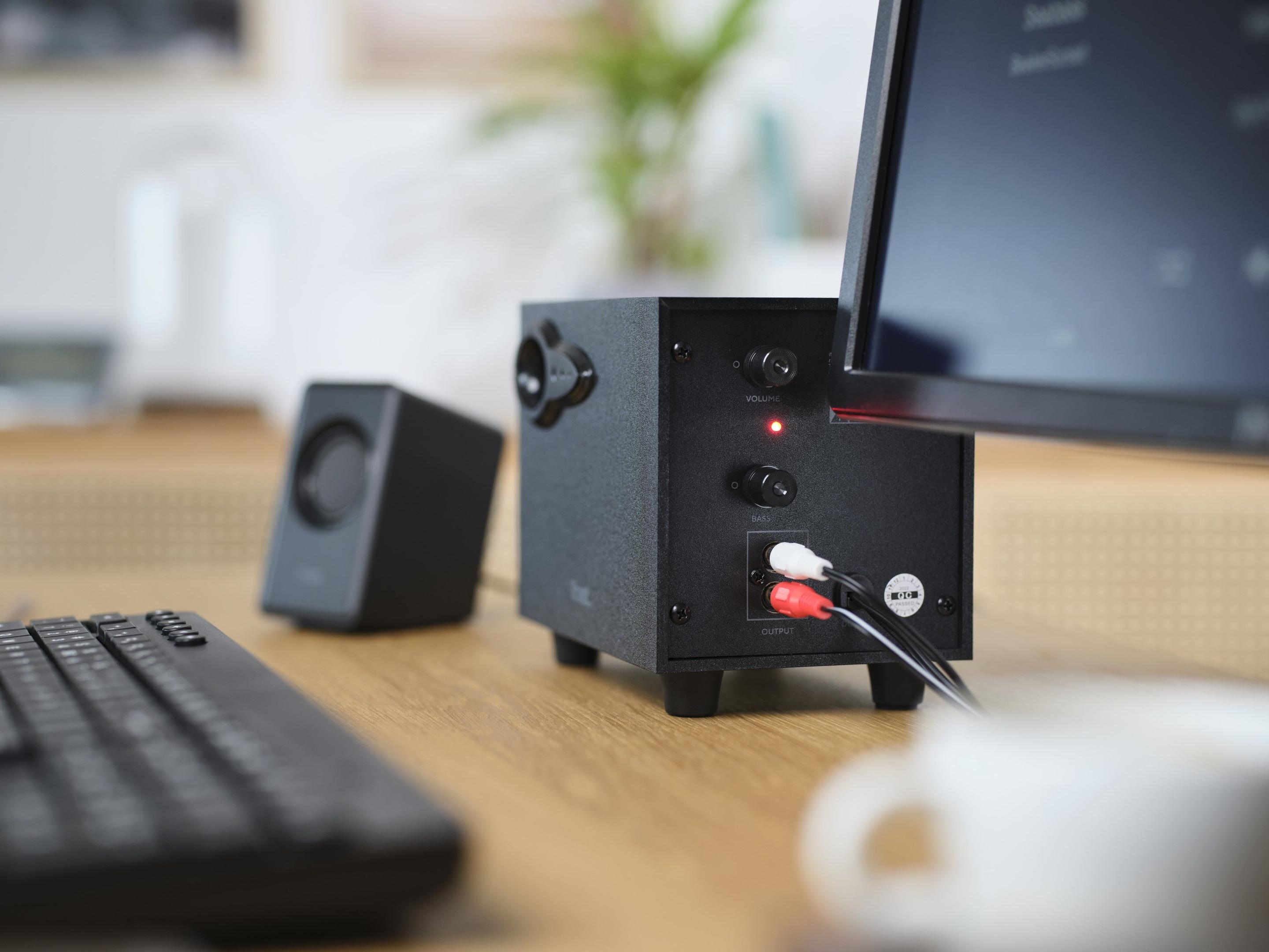 Conjunto de Colunas TRUST Avora 2.1 (Com fios - 9 W - 2.1 canais - Preto) — miniatura 7