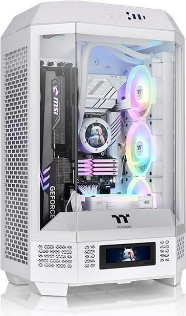 Caixa PC THERMALTAKE The Tower 300 Snow (micro ATX, Mini-ITX - Microtorre - Micro-ATX, Mini-ITX - Branco)