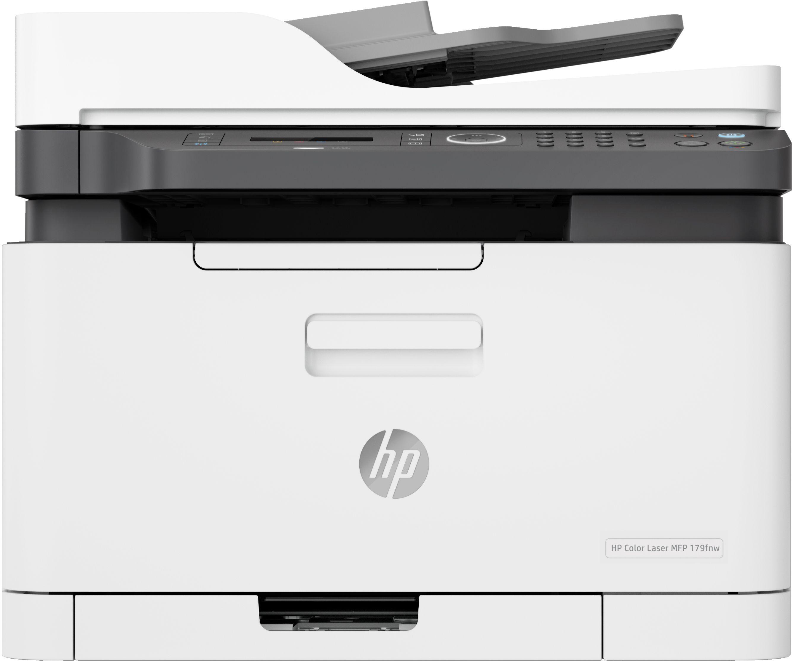 Impressora Multifunções HP Color Laser MFP 179fnw (A4 - Impressão a cores - 150 folhas - Preto e Branco)