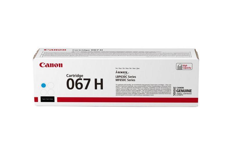 Toner CANON 067H C (2350 páginas - Ciano)