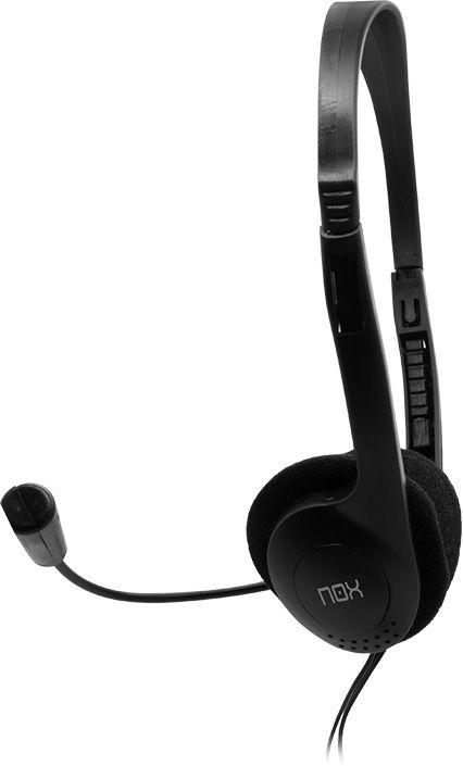 Auscultadores NOX Voice One (Binaural - Com fios - Supra-aural - Preto), miniatura 3