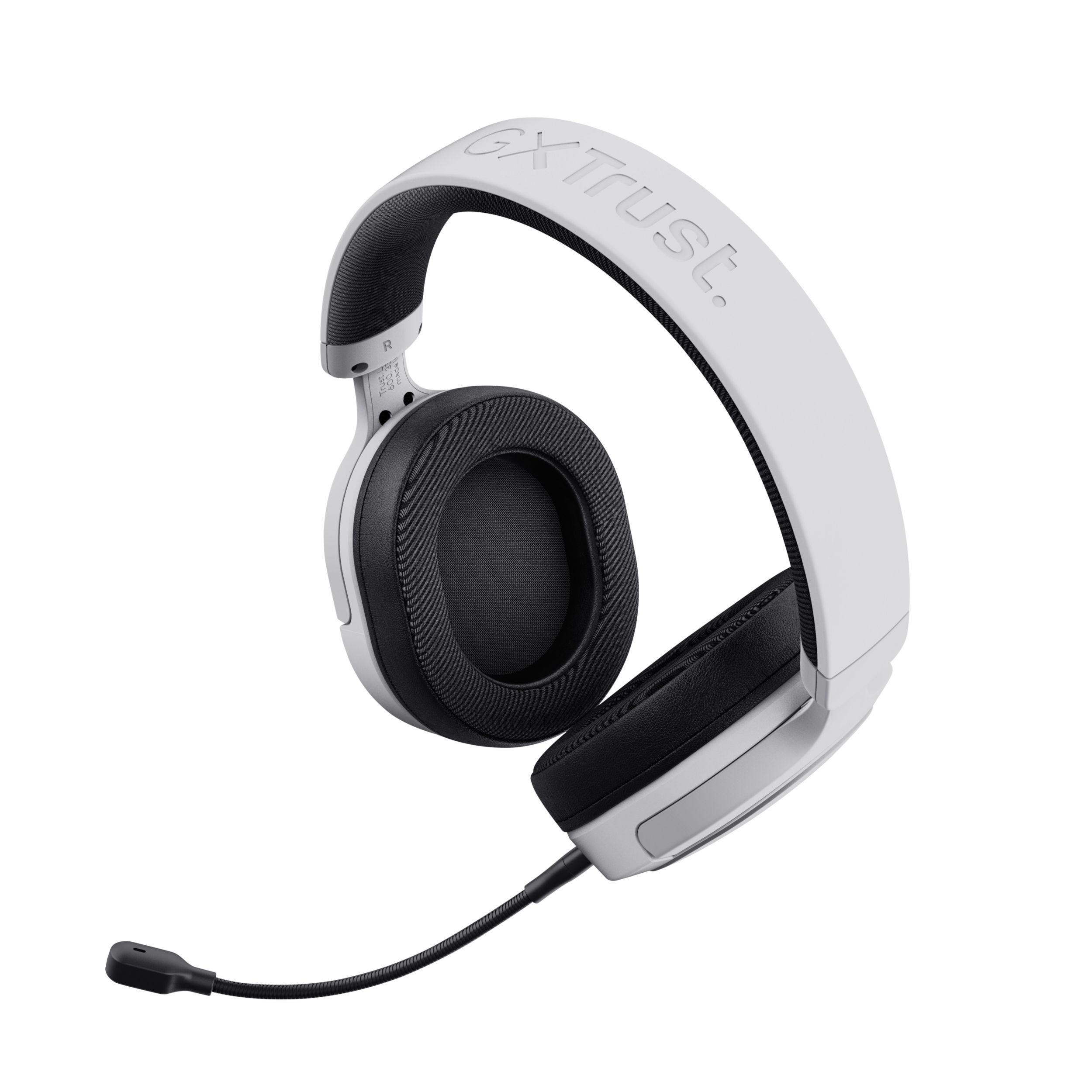 Headset Gaming TRUST GXT 498 Forta (Binaural - Com fios - Circum-aural - Preto e Branco), miniatura 4