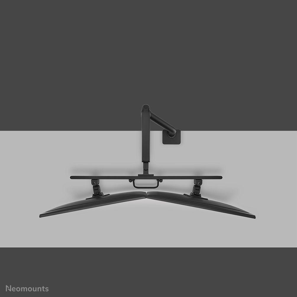 Suporte de Monitor de Secretária Duplo NEOMOUNTS DS75S-950BL2 (17–32" - 2 Monitores - 8 kg por Monitor - Preto), miniatura 5