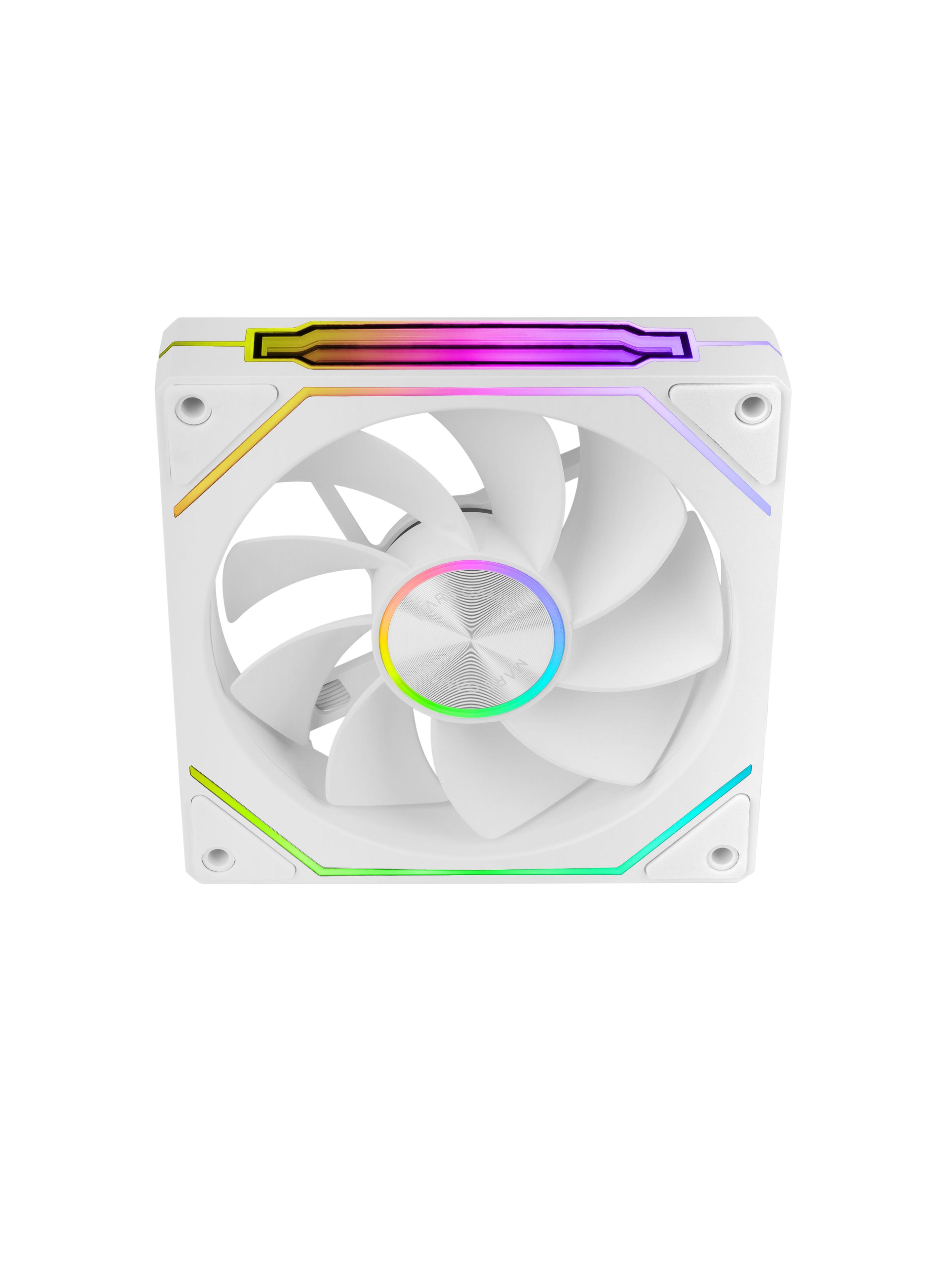 Ventoinhas para Caixa PC MARS GAMING MF-LINKFINITYKIT2RW (ARGB - Branco) — miniatura 6