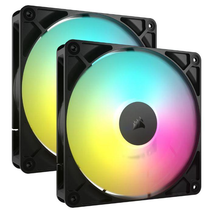 Ventoinhas para Caixa PC CORSAIR RS140 ARGB PWM (ARGB de 5 V - Preto), miniatura 3