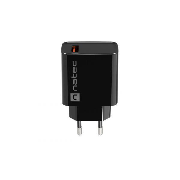 Carregador de Telemóvel NATEC RIBERA NUC-2058 (18 W - Preto), miniatura 4