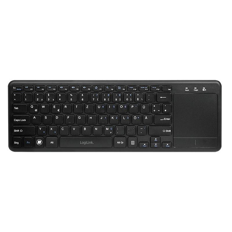 Teclado LOGILINK ID0188 (Mini - RF Wireless - Sem fios - Preto) — miniatura 2